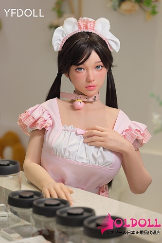 YFDOLL 156cm リアル皮膚版 爆乳Iカップ ヘッド# 千阳（qianyang）シリコンラブドール カフェのメイド制服等身大リアルドール