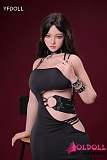 YFDOLL 156cm リアル皮膚版 爆乳Iカップ ヘッド# 小危（xiaowei）高級シリコンドール ファションの都市モデル風美少女セクシードール
