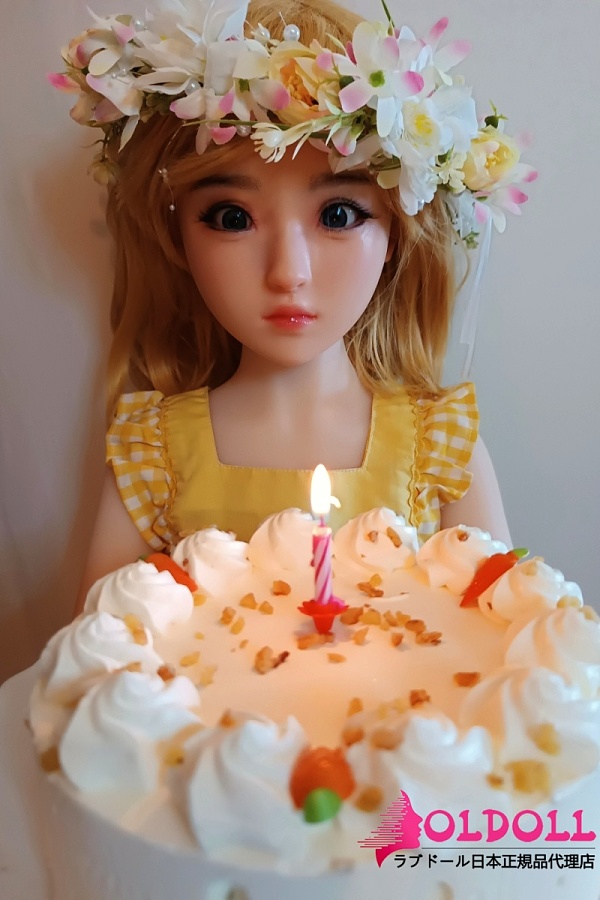 JYDOLL ヘッド小怜梦  推薦ボディ123cm シリコン製ヘッド＋TPEボディ 金髪と花冠が愛らしく純粋で無垢な可愛い娘 誕生日中の等身大リアルドール【お客様撮影写真】