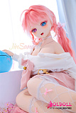 ピンク髪ロングヘア　可愛いドール