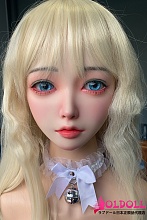 Real girl(A工場) Lシリーズ 大人気ヘッドL1 高級職人メイク シリコン製等身大リアルドールの頭 ｍ16のヘッド単体 ROS口開閉機能付き