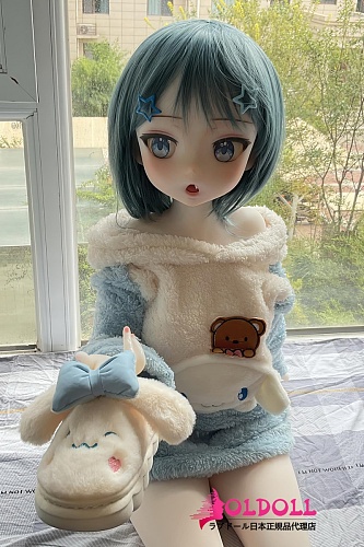 ElsaBabe アニメドール 125cm RAD019 天野南Amano Minamiヘッド  ブルーショートヘアと丸眼鏡の隣にいる幼なじみの娘 等身大アニメドール【お客様の撮影写真】