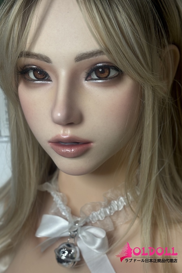 Real girl(A工場) Lシリーズ 新作ヘッドL19 高級職人メイク シリコン製等身大リアルドールの頭 ｍ16のヘッド単体 ROS口開閉機能付き