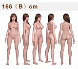 MD DOLL 168cm Eカップ(168B)  M44ヘッド Mary ハロウインメイク 闇夜の薔薇のように妖艶で神秘の等身大セクシーリアルドール