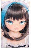 JSL DOLL 85cm 小春（xiaochun）ヘッド ピンクツインテールのセーラー服姿アニメドール ソフトビニール製頭部 TPE製ボディ 宣伝画像と同じ制服も付属