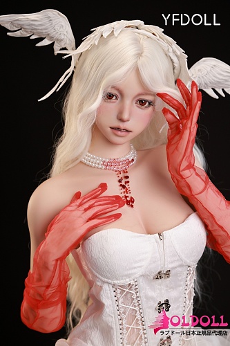 YFDOLL 161cm Eカップ ヘッド#7 雪慧（xuehui）高級シリコンリアルドール 純白の羽を纏う美しき天使の等身大ラブドール