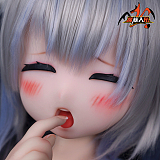【新品キャンペーン 一つ硬めビニールヘッド+一つ軟性tpeヘッド】MOZU DOLL 130cm 薫ちゃん+TPE製ボディ 等身大ラブドール 宣伝画像と同じ制服も付属