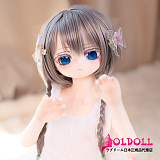 灰髪ツインブレードのラブドール　可愛い