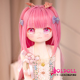 甘く優しい雰囲気のピンク髪アニメドール