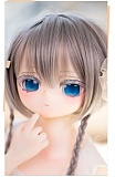 JSL DOLL 85cm  日奈ヘッド アニメドール ソフトビニール製頭部 TPEボディ 紫の水着スタイル 静かな癒しフィギュア ミニダッチワイフ 宣伝画像と同じ制服も付属