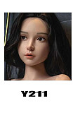 Yearndoll 155cm Cカップ 【通常版】 Y212ヘッド 掲載画像フルシリコンドール  口開閉機能 リアルな口腔構造あり 等身大リアルラブドール