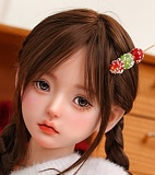 JYDOLL ロリータヘッド小怜梦(xiaolianmeng)  123cm Cカップ  フルシリコン製 ラブドール