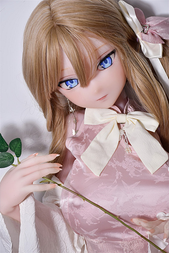 ElsaBabe アニメドール 144cm AHR012 Natsuki Asukaヘッド TPE/シリコンボディ選択可 アニメダッチワイフ チャイナピンクドレスを着たリアルドール