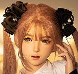 YFDOLL 161cm Eカップ ヘッド#3 桃子（taozi）微笑んでいる少女リアルドール 高級シリコンリアルドール