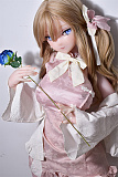 ElsaBabe アニメドール 144cm AHR012 Natsuki Asukaヘッド TPE/シリコンボディ選択可 アニメダッチワイフ チャイナピンクドレスを着たリアルドール