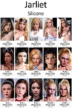 Jarliet (JLDOLL)  ヘッド単体 フルシリコンラブドール 等身大ドール M16ボルト