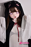 ElsaBabe アニメドール 140cm RAD043浅香萌里 Asaka Moeriヘッド tpe/シリコンボディ選択可 ダークロリータ系ダッチワイフ