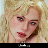 TOP-CYDOLL トルソー 110cm Gカップ Lindsay ROSヘッド フルシリコン製 欧米フェイス 天使のようなラブドール 宣伝写真と同じエルフ付け耳も付属