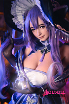 蛍火日記 160cm Ｇカップ MAXリアル皮膚版 千岛（qiandao）ヘッド メイク① シリコン製リアル人形 コスプレ ドール 完璧なボディライン
