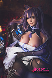 蛍火日記 160cm Ｇカップ MAXリアル皮膚版 千岛（qiandao）ヘッド メイク① シリコン製リアル人形 コスプレ ドール 完璧なボディライン