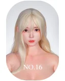 SHEDOLL 洛伊ヘッド 152cm Aカップ シリコンヘッド ボディ素材選択可 癒し系ラブドール 知的で清楚な顔立ち