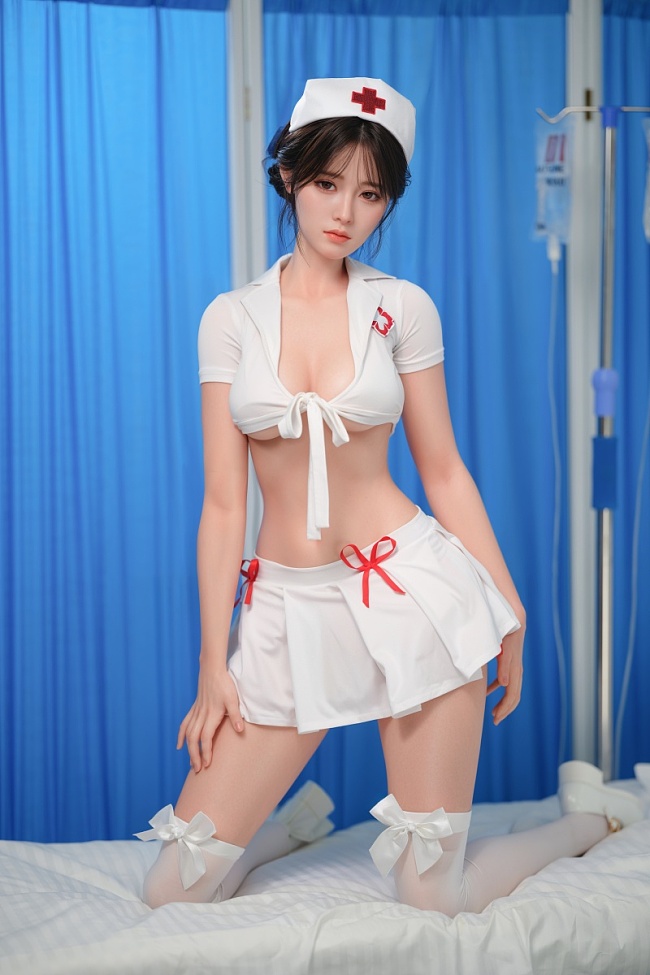 HSDOLL 142cm Cカップ M5 セクシーナースコスプレリアルドール 高級プラチナシリコン製コスプレ等身大フィギュア MAN YOUシリーズ