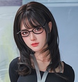 HSDOLL 135cm Cカップ M3 理想の秘書系リアルドール 眼鏡付き知的なオフィスレディタイプのラブドール 高級プラチナシリコン製セクシー添い寝フィギュア MAN YOUシリーズ