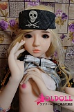 JYDOLL 132cm バスト平 ＃133ヘッド TPE製可愛いロリ系タイプ海賊風リアルラブドール お客様撮影写真