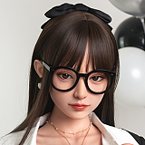 Doll Senior リアル皮膚ボディ170cm Hカップ 最新作#27 凛纱Linshaヘッド セクシーなラブドール 白バニー風コスチューム