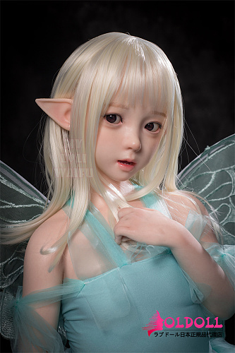 My Loli Waifu 107cm AAカップ  92BJ-Kokoro (こころ)ヘッド フルシリコン製リアルドール ros口開閉機能選択可 エルフ耳の天使系フィギュア人形