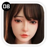 【お客様の撮影写真】SHEDOLL 江小婉（jiangxiaowan）ヘッド 163cm Hカップ  シリコン製アダルトドール ボディ素材選択可 紫ロングヘアの等身大人形