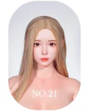 【お客様の撮影写真】SHEDOLL 江小婉（jiangxiaowan）ヘッド 163cm Hカップ  シリコン製アダルトドール ボディ素材選択可 紫ロングヘアの等身大人形