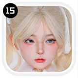 【お客様の撮影写真】SHEDOLL 江小婉（jiangxiaowan）ヘッド 163cm Hカップ  シリコン製アダルトドール ボディ素材選択可 紫ロングヘアの等身大人形