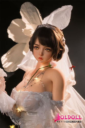 【お客様の撮影写真】SHEDOLL 156cm Eカップ 朵朵(duoduo) ヘッド 宣伝画像フルシリコン製 花嫁姿のリアルドール