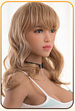 6YE DOLL 165cm Eカップ シリコンヘッド#218 ROS口開閉機能付き くびれがあり ボリュームのあるヒップのTPEボディ ハイブリッドリアル製ラブドール