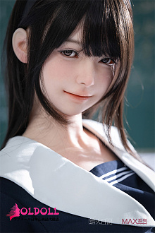 蛍火日記 最新作153cm Aカップ MAXリアル皮膚版 千島（qiandao）メイク④ 高級シリコン製 大人向け学園風コスプレドール 貧乳ダッチワイフ