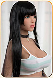 6YE DOLL 165cm Eカップ シリコンヘッド#218 ROS口開閉機能付き くびれがあり ボリュームのあるヒップのTPEボディ ハイブリッドリアル製ラブドール