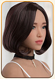 6YE DOLL 165cm Eカップ シリコンヘッド#218 ROS口開閉機能付き くびれがあり ボリュームのあるヒップのTPEボディ ハイブリッドリアル製ラブドール