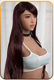 6YE DOLL 165cm Eカップ シリコンヘッド#218 ROS口開閉機能付き くびれがあり ボリュームのあるヒップのTPEボディ ハイブリッドリアル製ラブドール