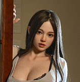 Doll Senior 163cm-Fカップ 06菜奈(cainai)ヘッド 掲載画像はフルシリコン製 ヘッドとボディの材質選択可能 等身大リアルラブドール