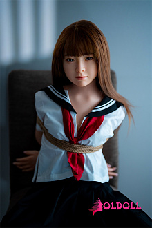 J cute 137cm バスト平 AGD17 羽純ヘッド フルシリコン製 リアル人形 美少女ラブドール セーラー服姿