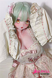 ElsaBabe アニメドール 140cm AHR025 桃井光代Momoi Mitsuyo ボディ選択可 ミントロングヘアのリアル人形