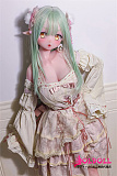 ElsaBabe アニメドール 140cm AHR025 桃井光代Momoi Mitsuyo ボディ選択可 ミントロングヘアのリアル人形