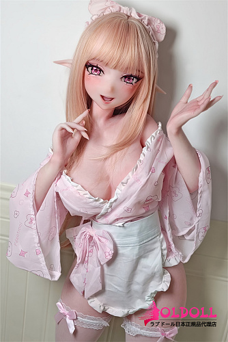 ElsaBabe アニメドール 140cm AHR022 夏池空Natsuike Soraヘッド tpe/シリコンボディ選択可 ロリータ風アニメフェイスのリアルドール