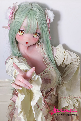 ElsaBabe アニメドール 140cm AHR025 桃井光代Momoi Mitsuyo ボディ選択可 ミントロングヘアのリアル人形