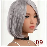 HRDOLL 170cm Mカップ爆乳 Chloeヘッド 高品質シリコン製リアルドール 夢の清純顔 巨乳ダッチワイフ