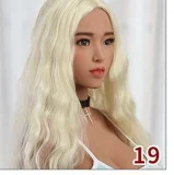 HRDOLL 170cm Mカップ爆乳 Chloeヘッド 高品質シリコン製リアルドール 夢の清純顔 巨乳ダッチワイフ