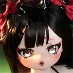 MW Girl(魔物姫) アニメドール 85cm 星乃ヘッド ソフトビニールヘッド  シリコンボディ tpe選択可 コンパクトなアダルトドール 宣伝画像と同じ服も付属