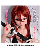 ElsaBabe アニメラブドール 148cm ヘッドRAD049 风间红叶Kazama Momiji シリコン/TPEボディ選択可 艶やかな赤瞳の誘惑美女ダッチワイフ