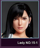 Game Lady 168cm Dカップ+アニメno.05 コスプレ フルシリコン製  等身大リアルラブドール